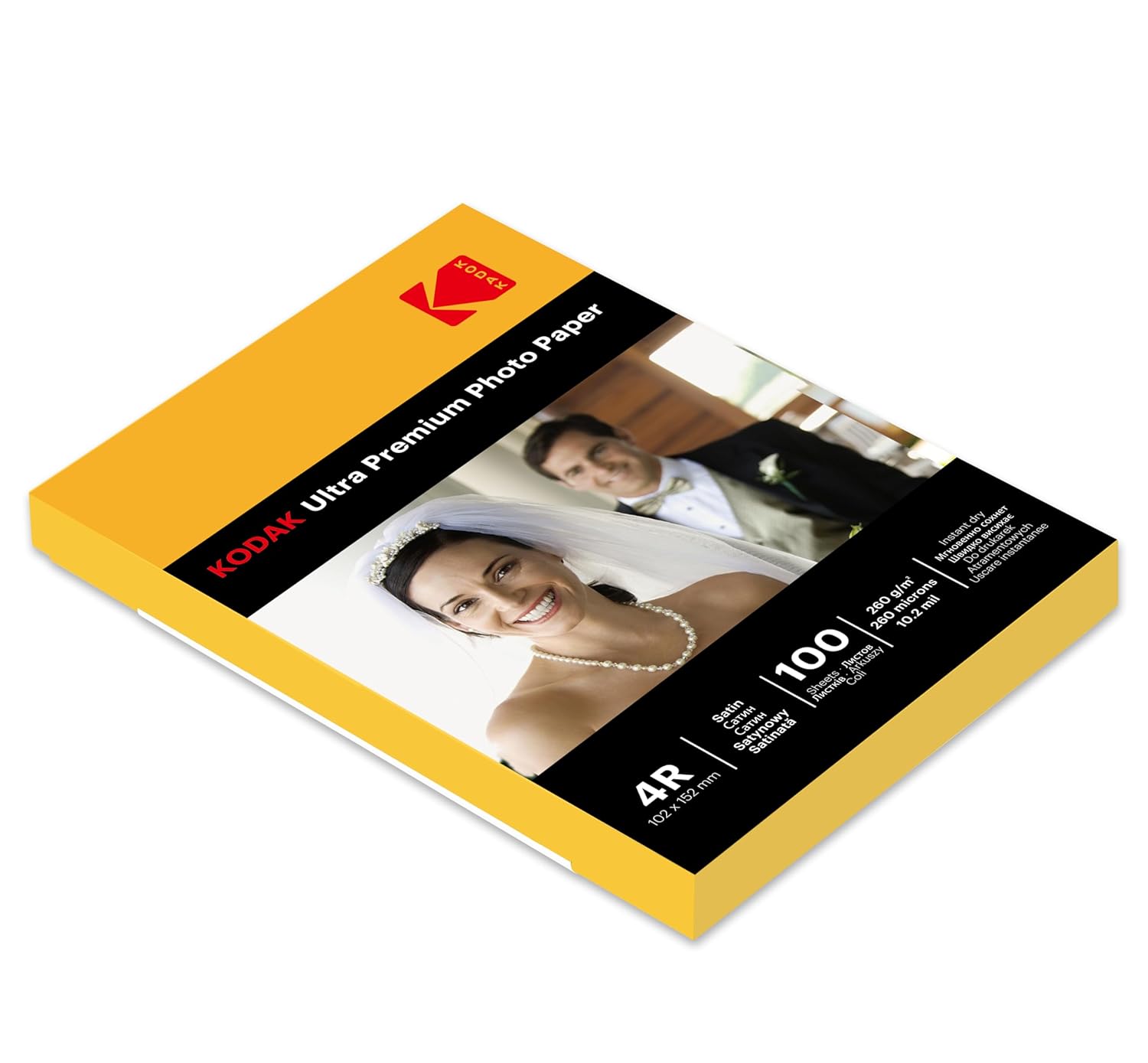 Kodak 260 Gr/m2 10X15(4R)-100 Adet Mat Fotoğraf Kağıdı