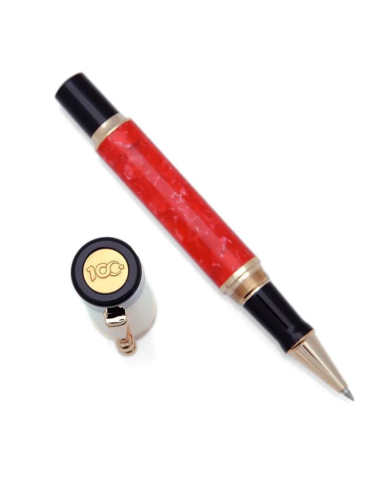 Piguet - Altın Kaplama Uçlu Lüks Pen of Türkiye - 100. yıl Limited Edition Tükenmez ve Dolma Kalem (Tükenmez Kalem)