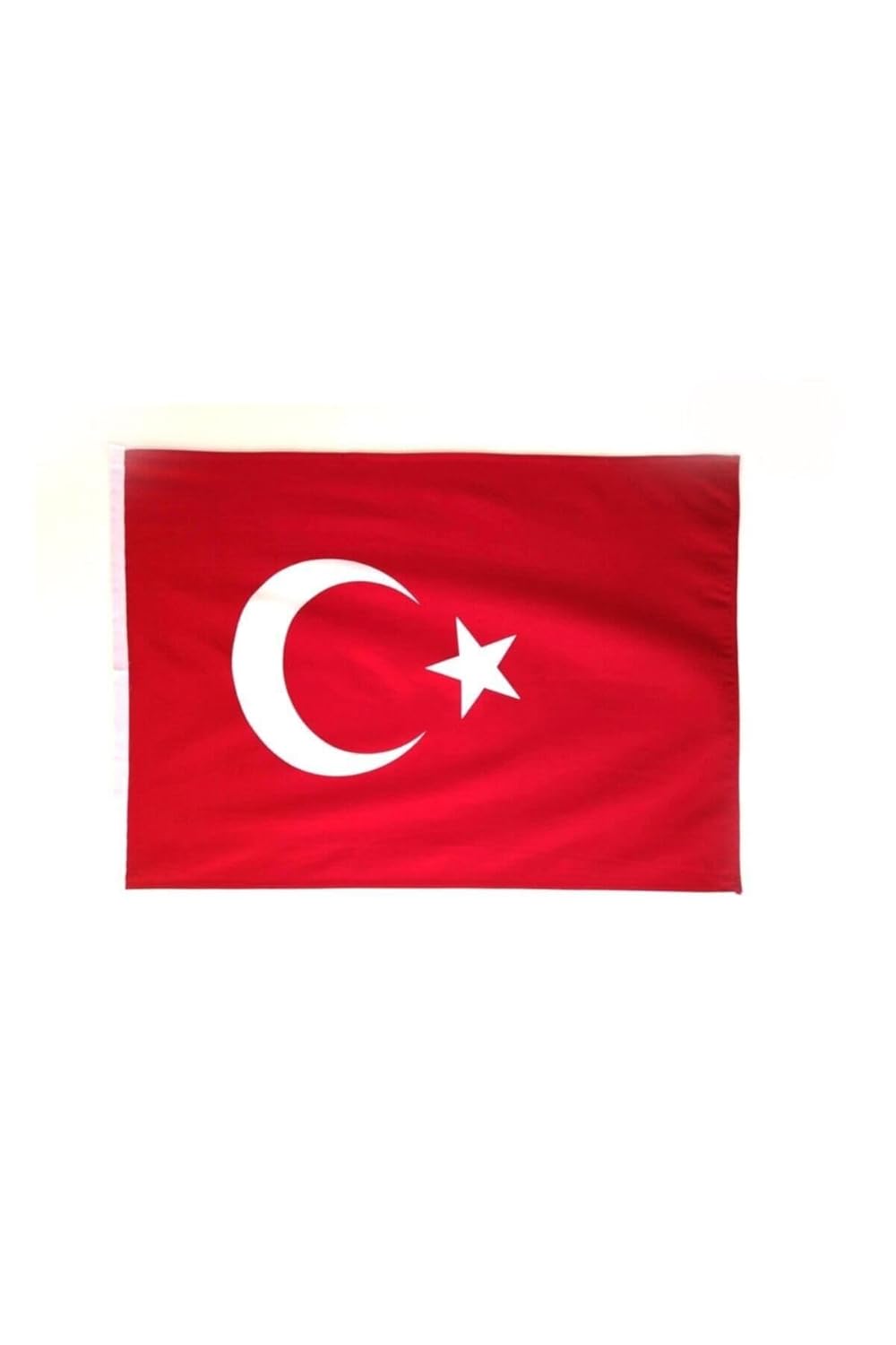 ZC Bayrak Alpaka Kumaş Fabrikasyon Baskı Türk Bayrağı 70x105 cm