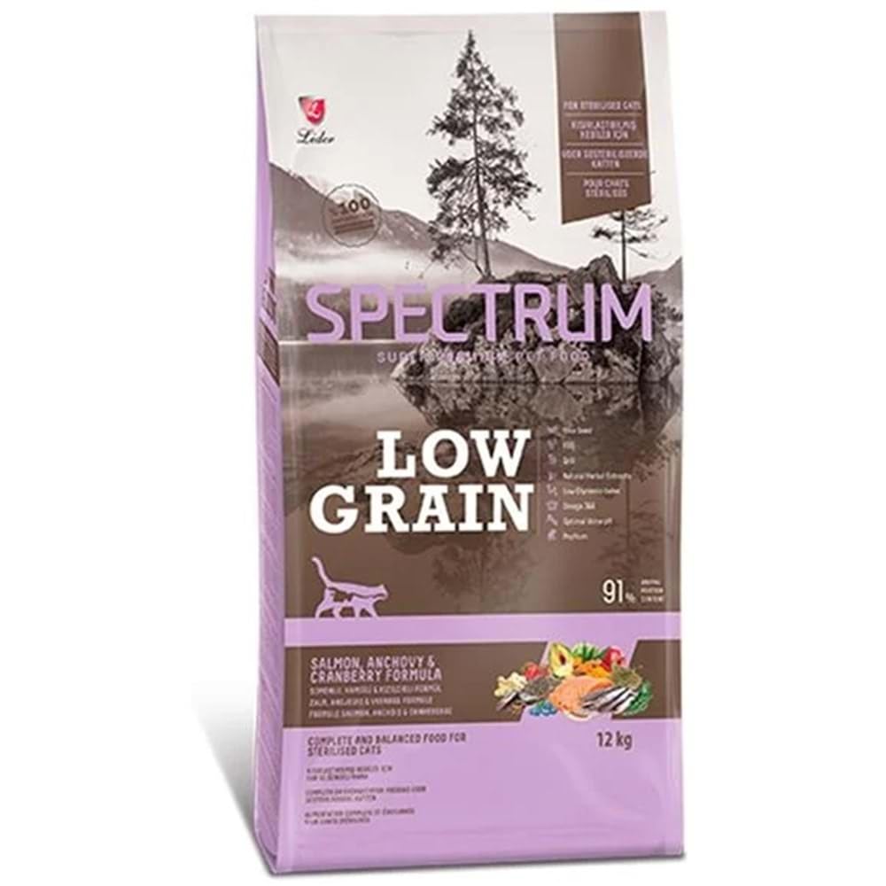 Spectrum LG Somon Hamsi Kısırlaştırılmıştır Yetişkin Kedi 12 Kilogram