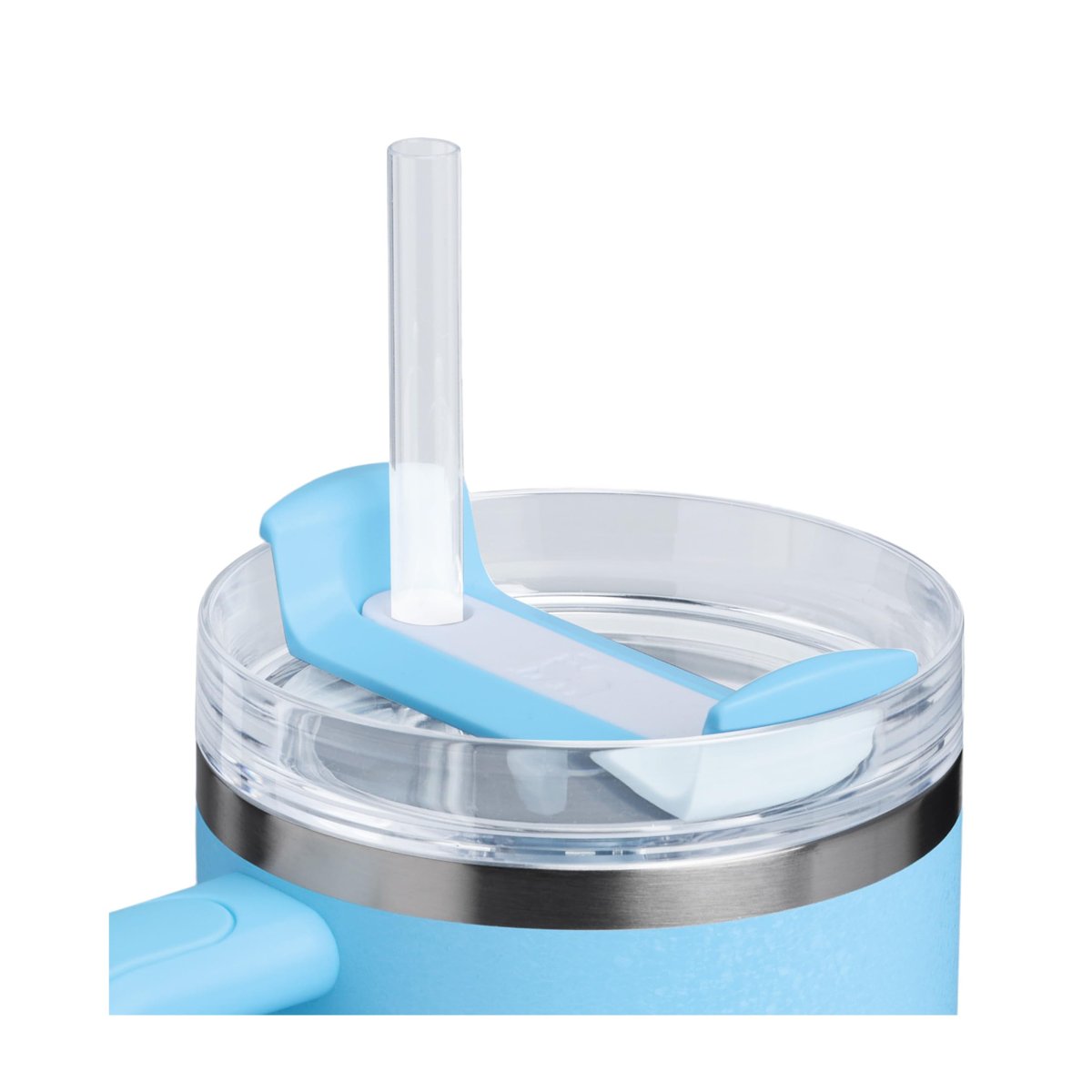 STANLEY Quencher H2.0 FlowState Pipetli Termos Bardak 1.18 Litre - Powder Blue Crush | Paslanmaz Çelik