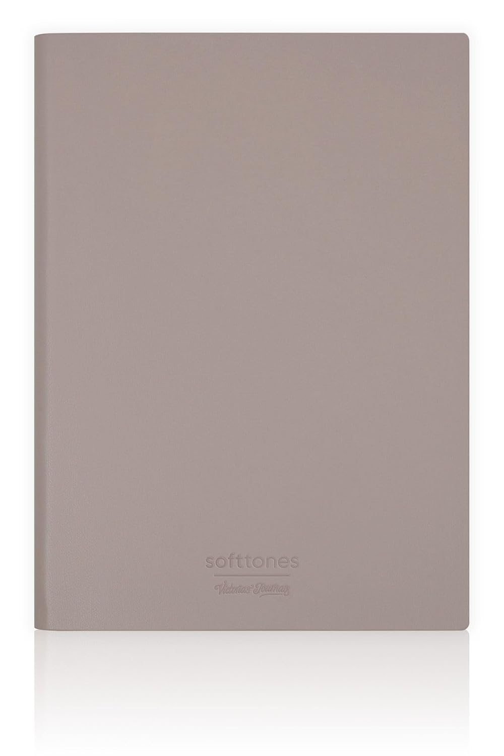 Softtons Esnek kapak Cep Defteri A6 Krem 96 yp. Çizgili