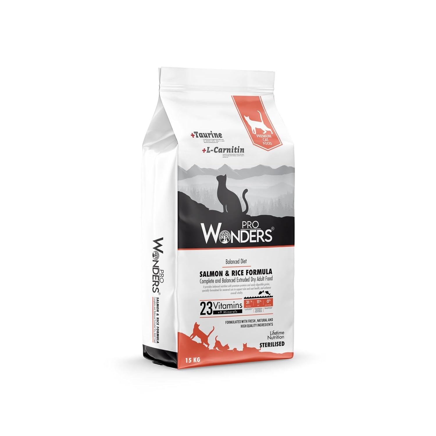 Pro Wonders Kısırlaştırılmış Kedi Maması 15 KG