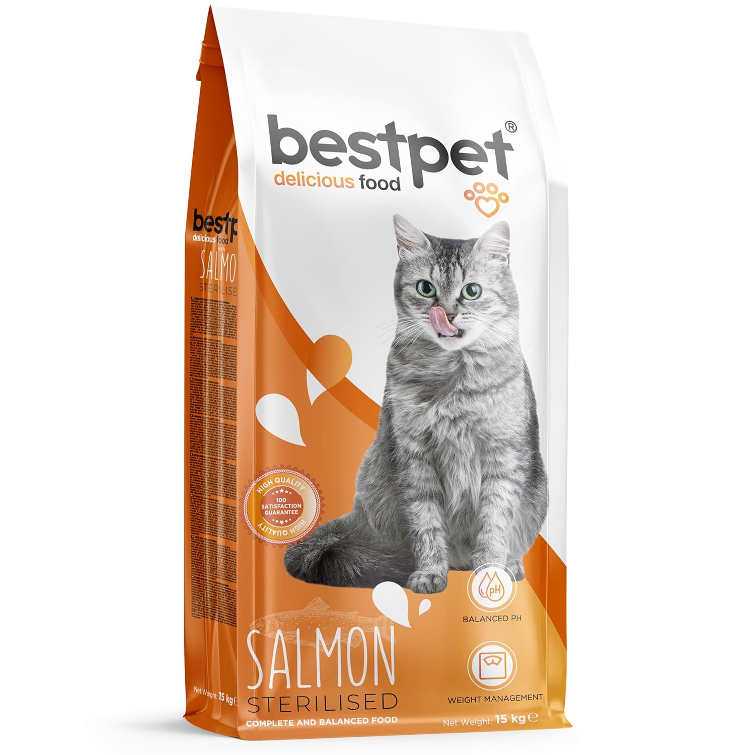 Bestpet Yavru Kediler İçin, Tavuk Etli ve Pirinçli Kuru Mama 15 kg