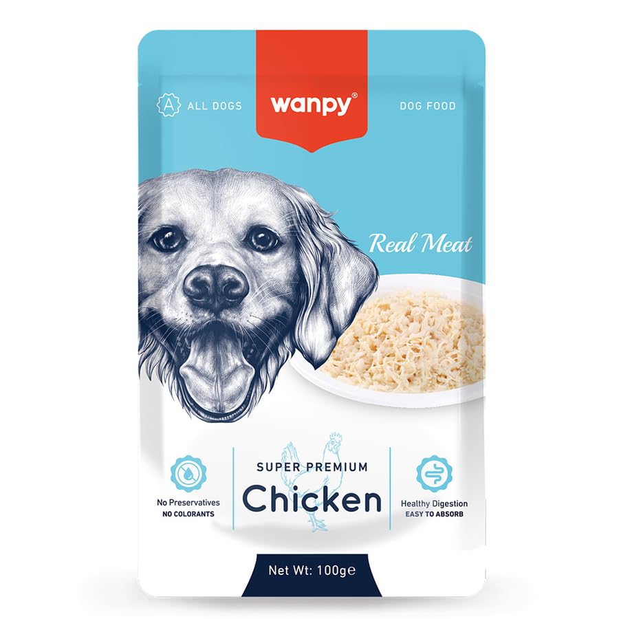Wanpy Tavuklu Yaş Köpek Maması 100 G