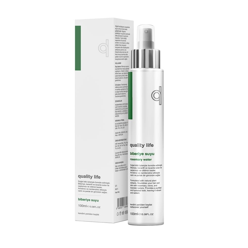 Quality Life Saf Biberiye Suyu Saç Cilt Toniği