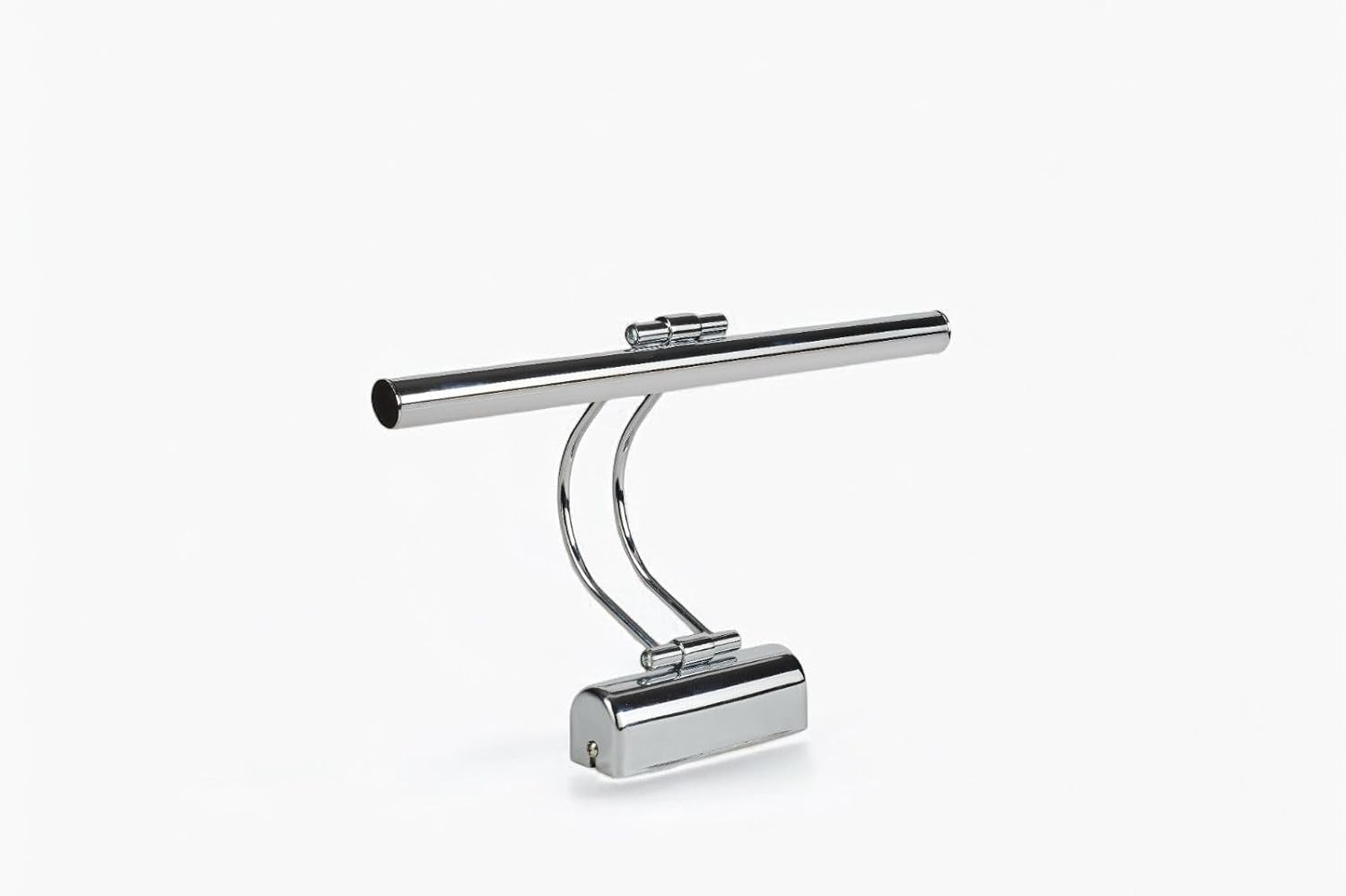 Merwish Enerji Tasarruflu Flüt Led Aplik Banyo Tablo Çalışma Masası Duvar Sanat Eseri Ayna Dekoratif ve Modern Aydınlatma 35 Cm Elektrikli 6500k Beyaz Işık (Gümüş(Krom))