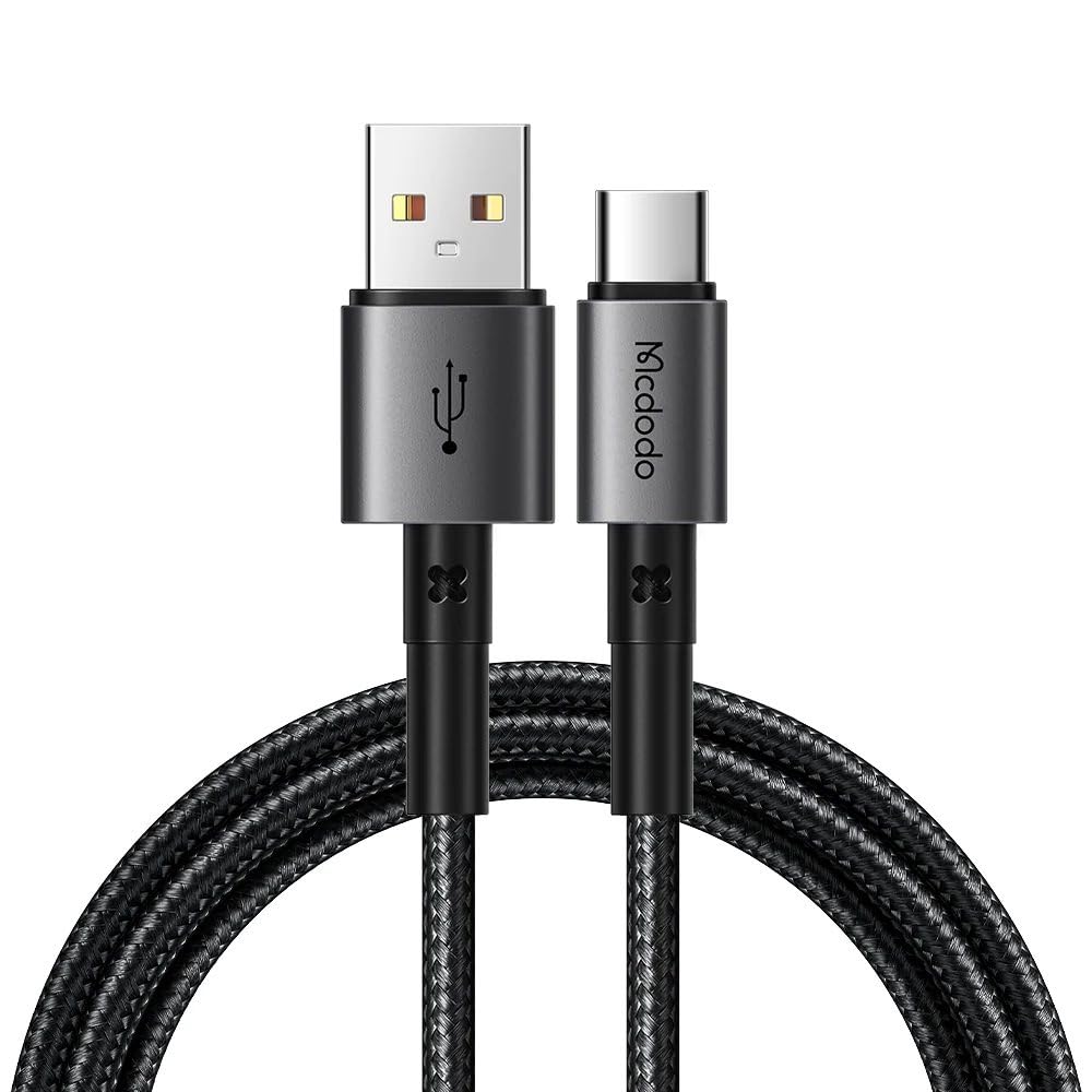Mcdodo Ca-3590 100W 6A Type-C Hızlı Şarj Ve Veri Aktarim Kablosu 1.2M, Siyah