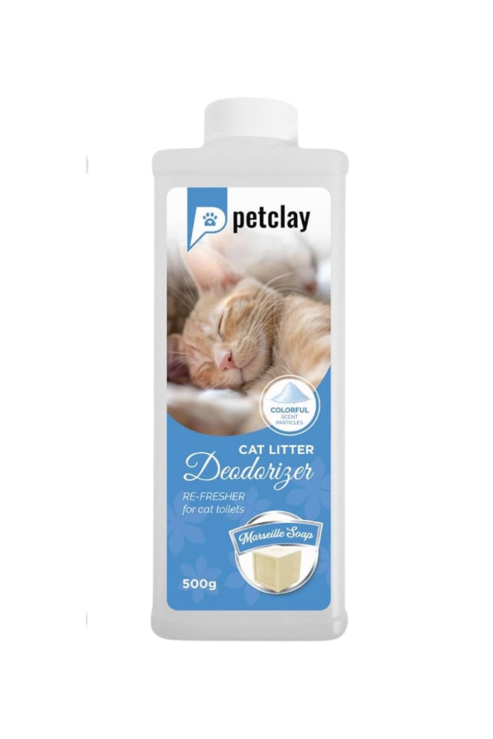 Glipet Petclay Marsilya Kokulu Kedi Kumu Deodorantı 500Gr