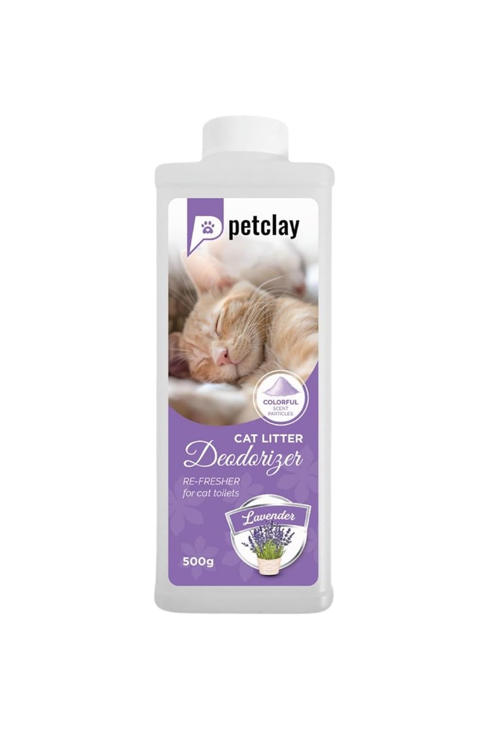 Glipet Petclay Lavanta Kokulu Kedi Kumu Deodorantı 500Gr