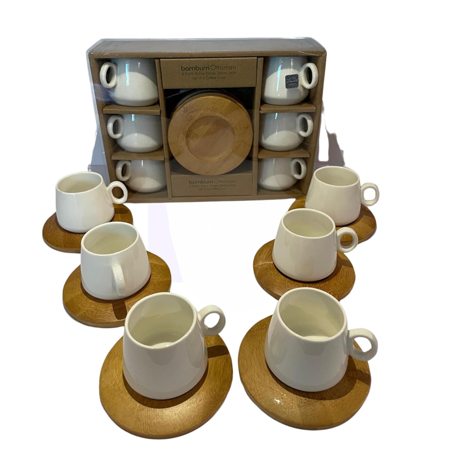 Bambum Kahve fincan takımı (6 lı)