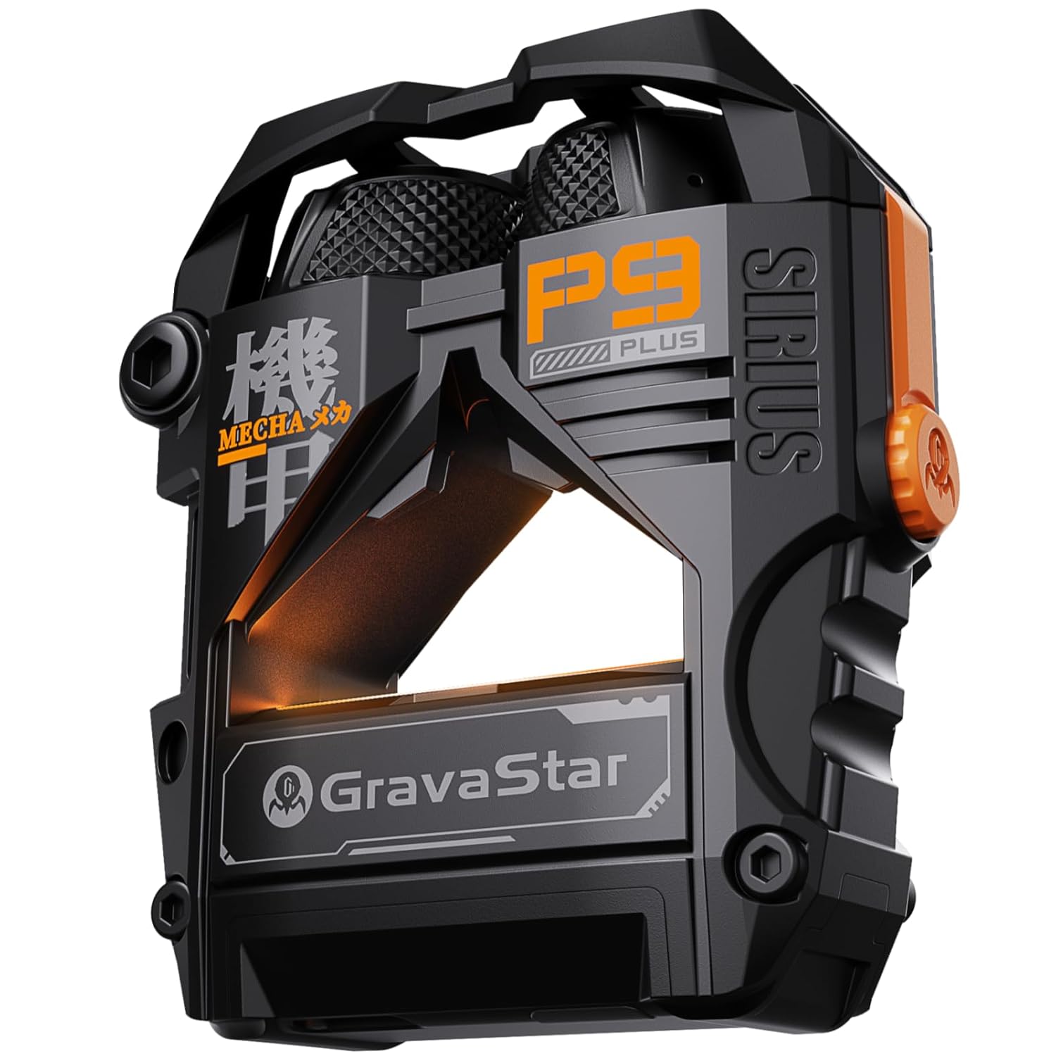 GravaStar Sirius Plus ANC, TWS, Bluetooth Kulakiçi Kulaklık, Kablosuz (Siyah)