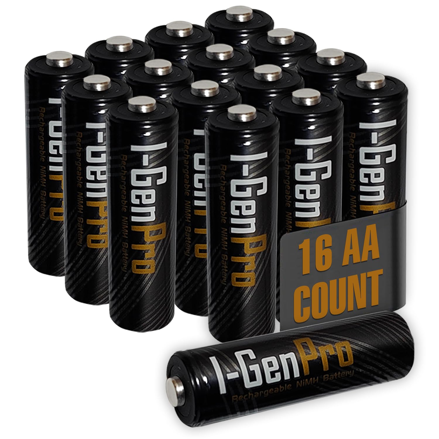 I-Gen Pro P133 16 Adet AA 2950 mAh Şarj Edilebilir Kalem Pil 1.2V Ni-MH Şarjlı Pil