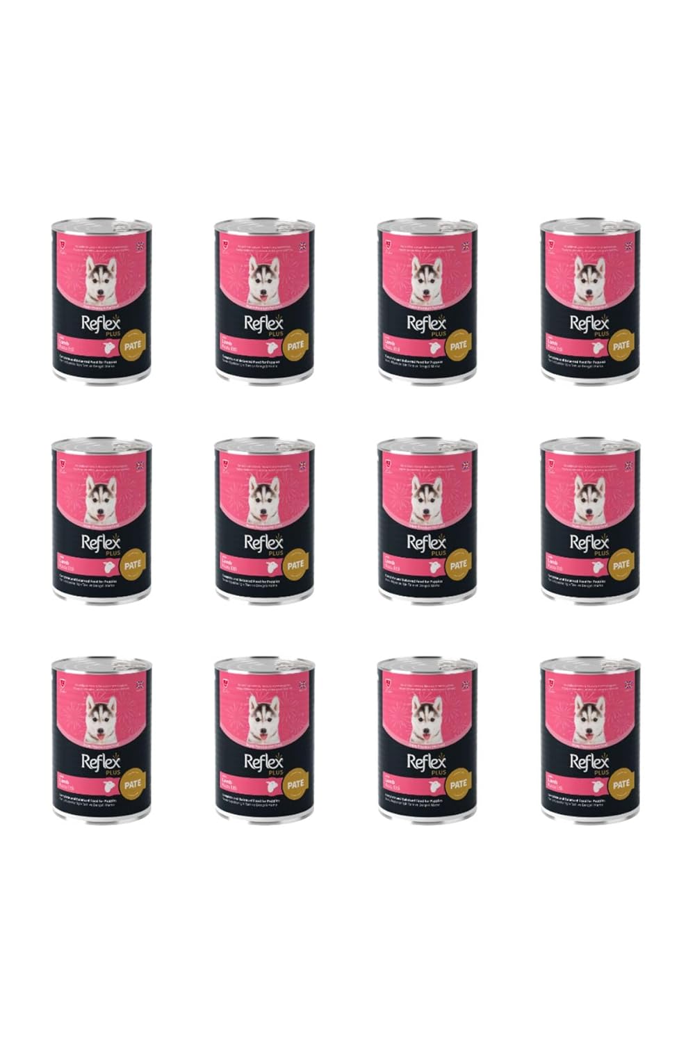 Reflex Plus Pate İçinde Et Parçacıklı Yavru Köpek Konservesi 395 Gr (12 Adet)