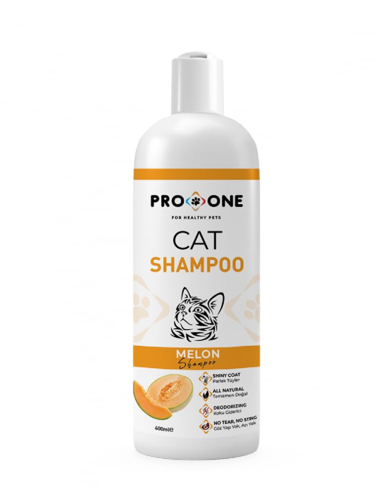 Pro One Kediler için Kavun Özü Şampuan 400 ml
