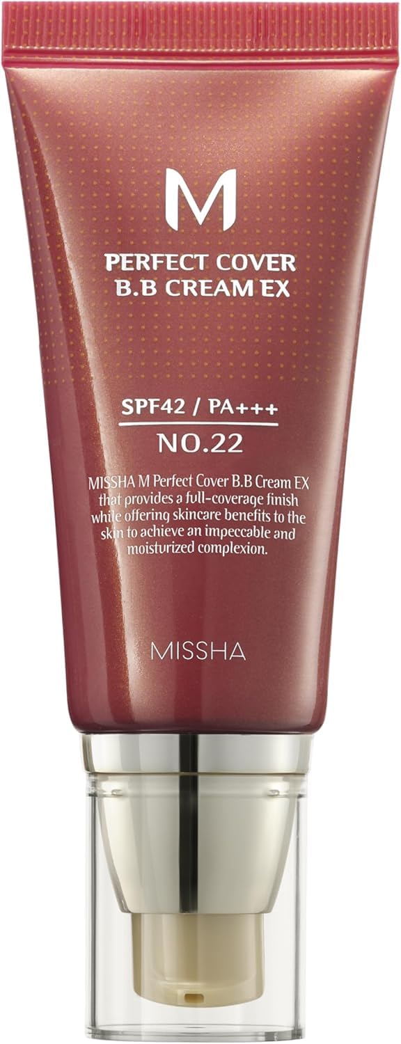 MISSHA Mükemmel Kapatıcılık Sunan Çok Fonksiyonlu M Perfect Cover BB Cream Ex SPF42 PA+++ No.22 (20m