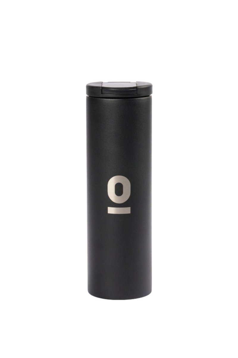 Espressolab Siyah Uzun Termos 480 ml Metal Dayanıklı Sıcak Soğuk Tutma Özellikli No:50