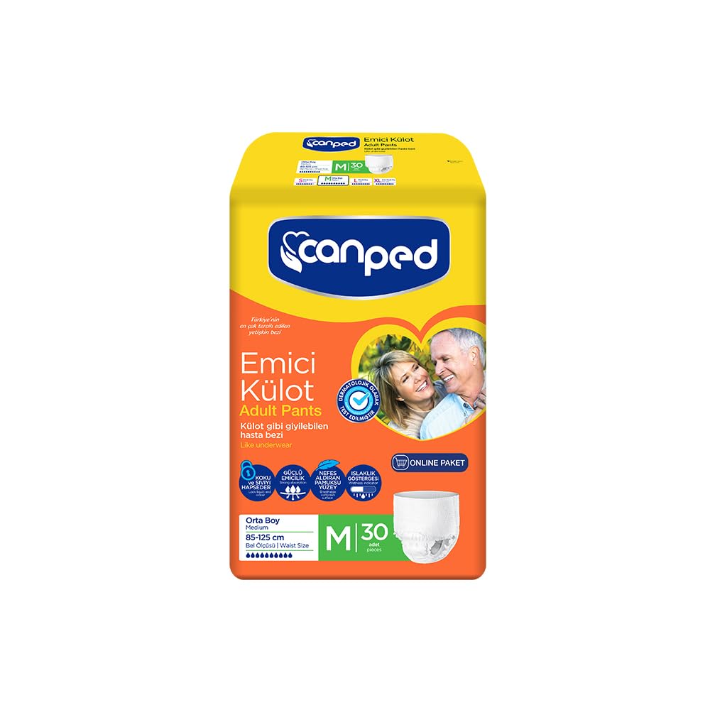 Canped Emici Külot Orta (M) 30 Adet
