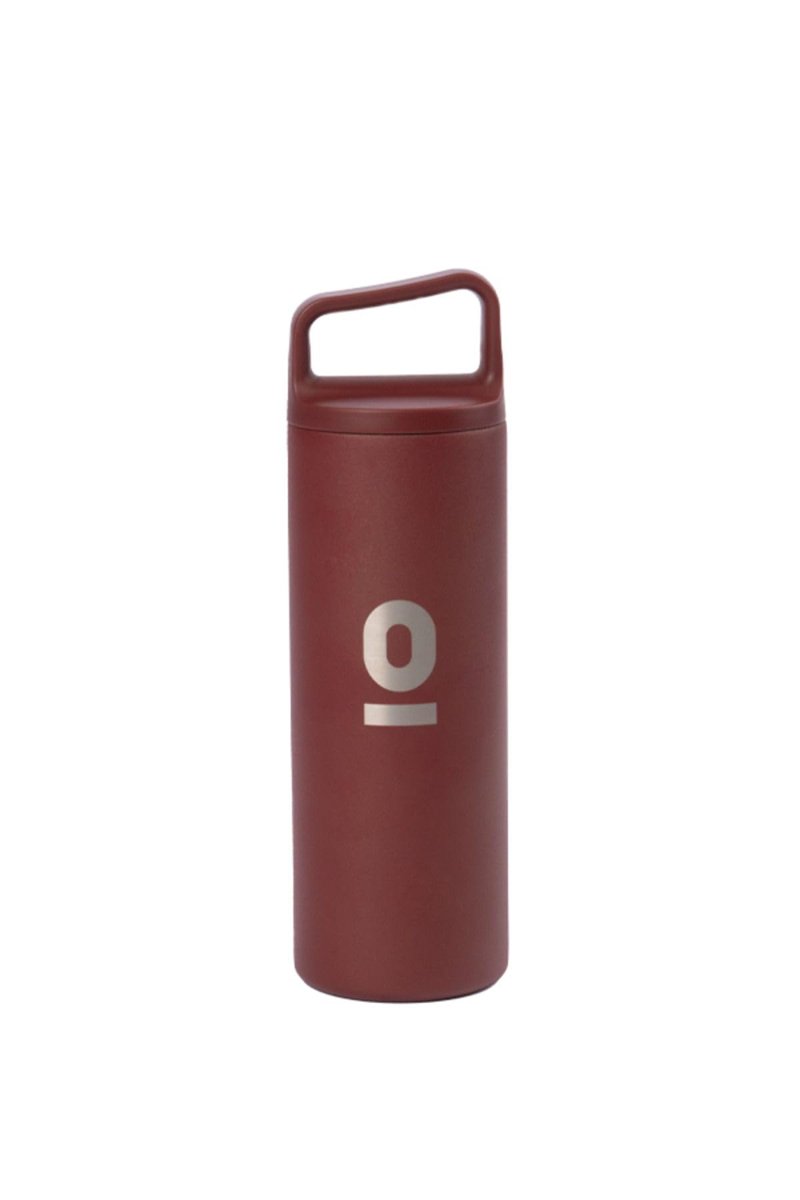 Espressolab Tutacaklı Bordo Termos 480 ml Metal Malzeme No:51