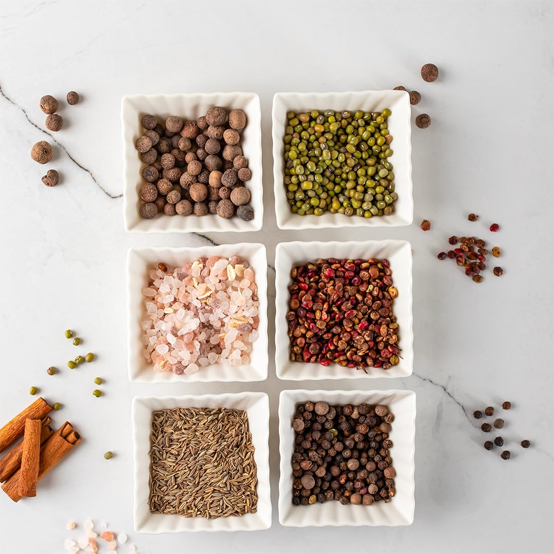 Porsima Bone 15690 6lı Sunumluk Kase Mini Çerezlik Şekerlik Reçellik Sosluk Çerezlik Kase Seti