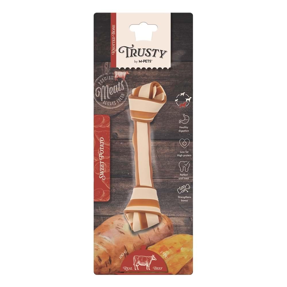 M-PETS TRUSTY BEEF TATLI PATATESLİ ÖDÜL 100GR/20,3CM