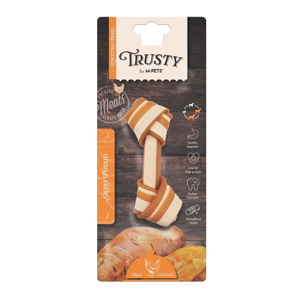 M-PETS TRUSTY CHICKEN TATLI PATATESLİ ÖDÜL 50GR/12,7CM
