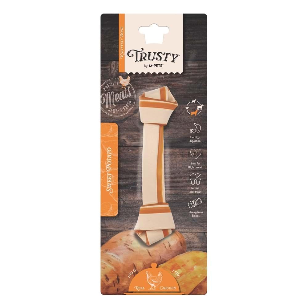 M-PETS TRUSTY CHICKEN TATLI PATATESLİ ÖDÜL 100GR/20,3CM