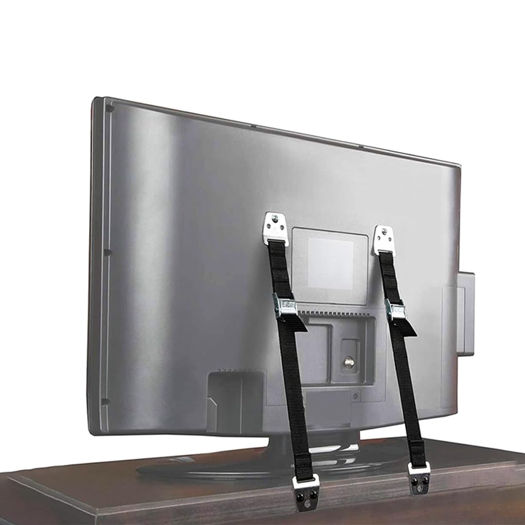 Monte Lua 2 li set 15'' - 75'' LCD Güvenlik Kemeri, Lcd ve Bebek Güvenlik Kemeri, Çocuklar için TV devrilme emniyeti, devrilme emniyeti, televizyon, ayarlanabilir, bebek ve çocuk koruması,