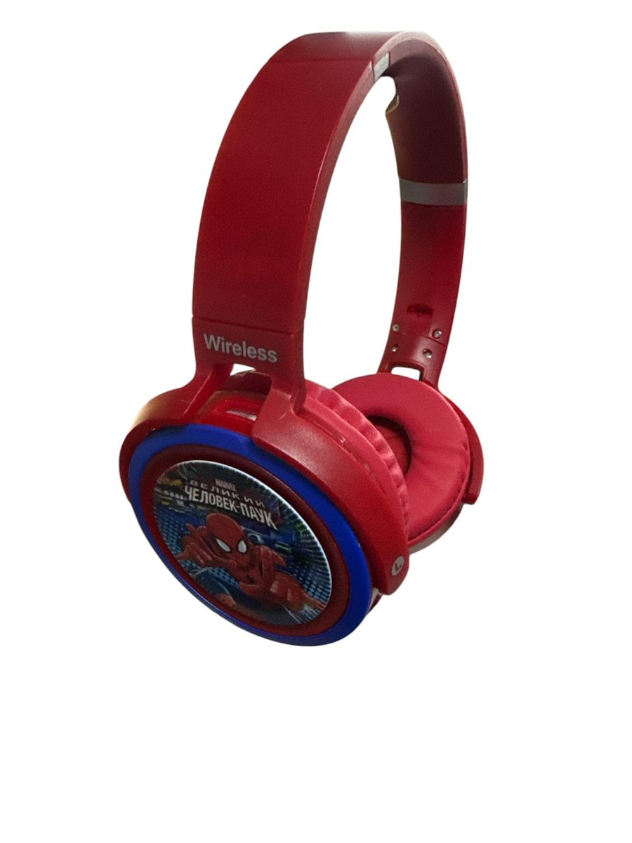 Netavantaj Spiderman Örümcek Adam Kablosuz Bluetooth Katlanabilir Kulaküstü Kulaklık