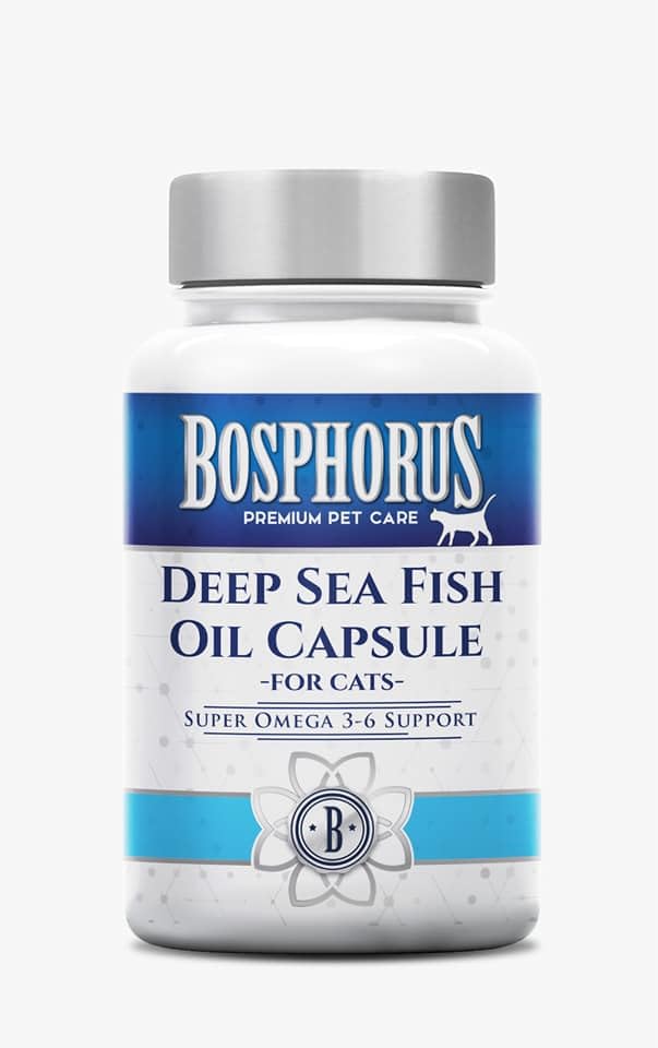 BOSPHORUS Kediler için Balık Yağı, 200 Mililitre