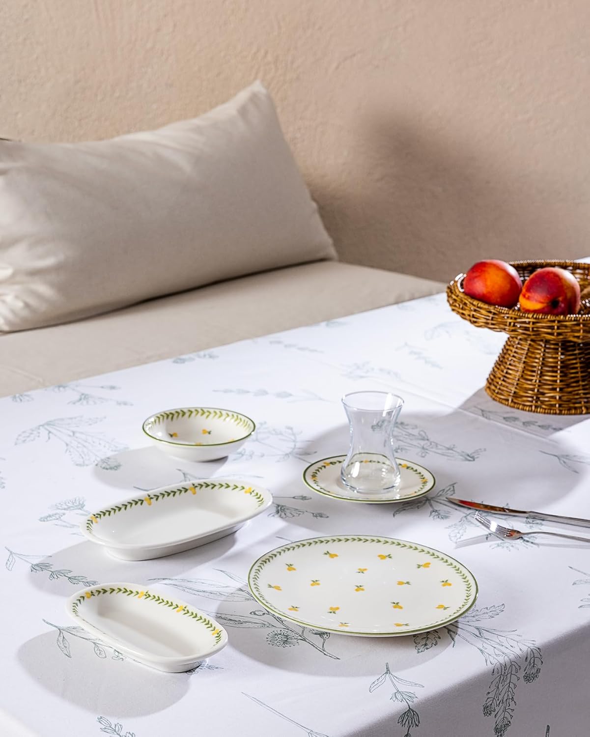 Madame Coco Camille 26 Parça Kahvaltı Takımı - Renkli