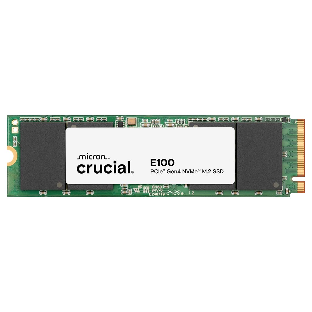 Crucial E100 1TB NVME M.2 SSD Disk CT1000E100SSD8