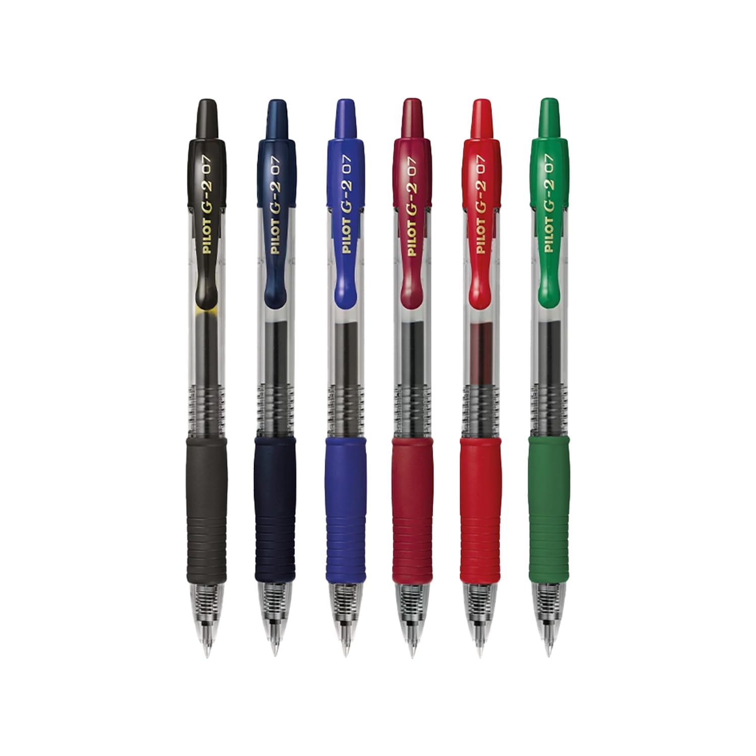 Pilot G2 Jel Mürekkepli Roller Kalem - 0.7 mm - 6'lı Set