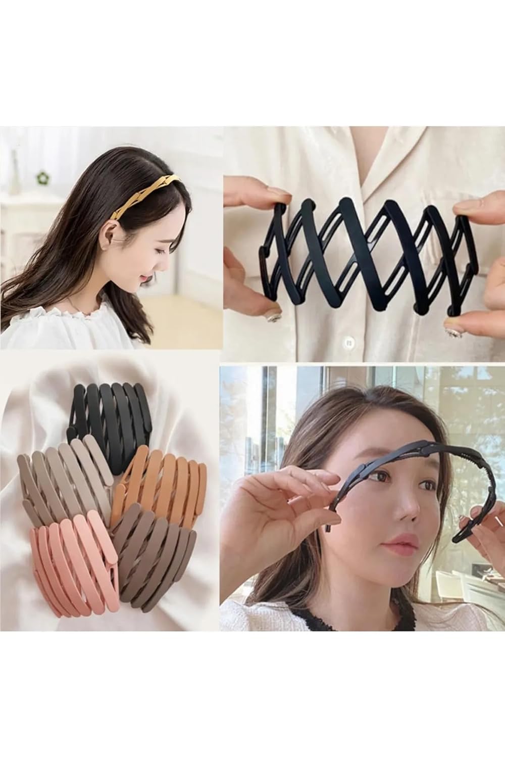 TİNEKE Katlanabilir Saç Taç Toka 1 Adet