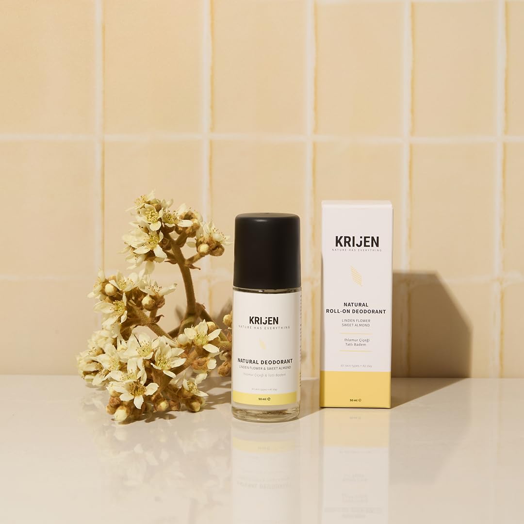 Ihlamur Çiçeği & Tatlı Badem Roll-On Deodorant 50 Ml-Bitkisel Ter Kokusu Önleyici
