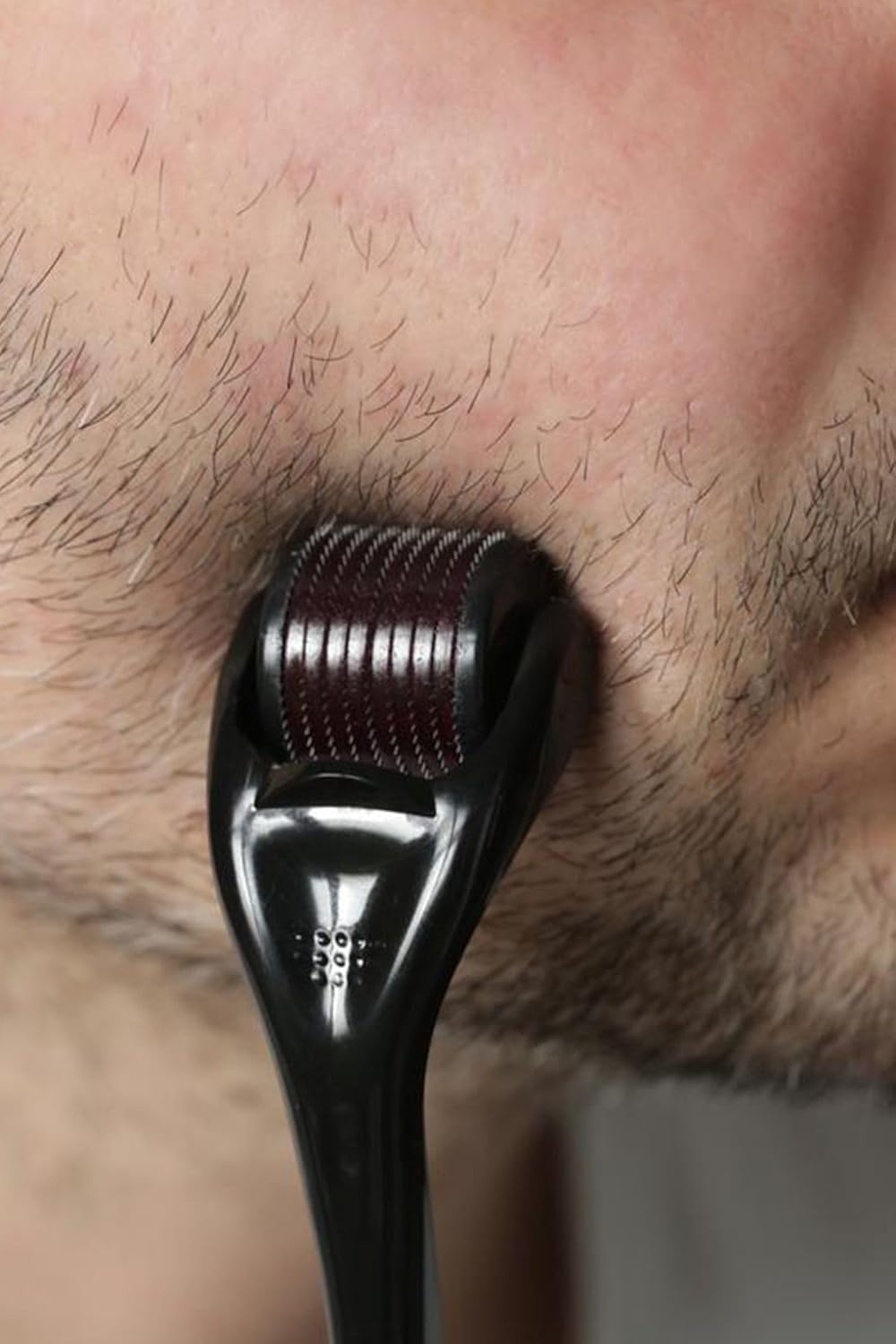 Titanyum Uçlu Dermaroller Iğneli Sakal Saç Yenileyici Cilt Yüz Vücut Yenileme Masaj Aleti 0.50Mm