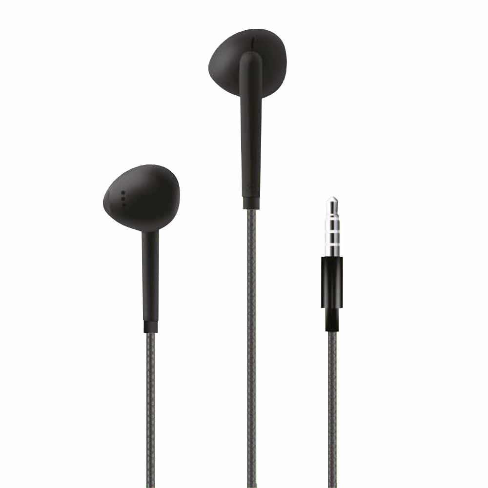 LinkTech H35 Mikrofonlu Kulak İçi Kablolu Kulaklık 3.5mm Siyah