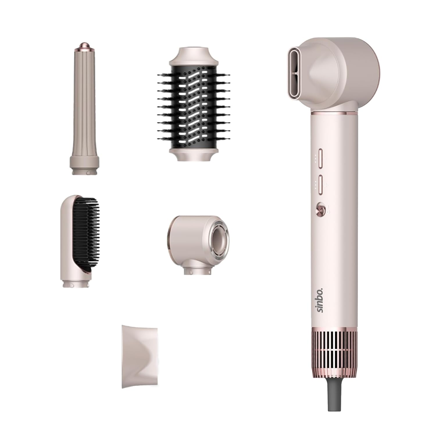 Sinbo Shd-1729 Saç Şekillendirme Seti, Sinbo Pro Airwrap, 5in1 Saç Şekillendirme Seti,