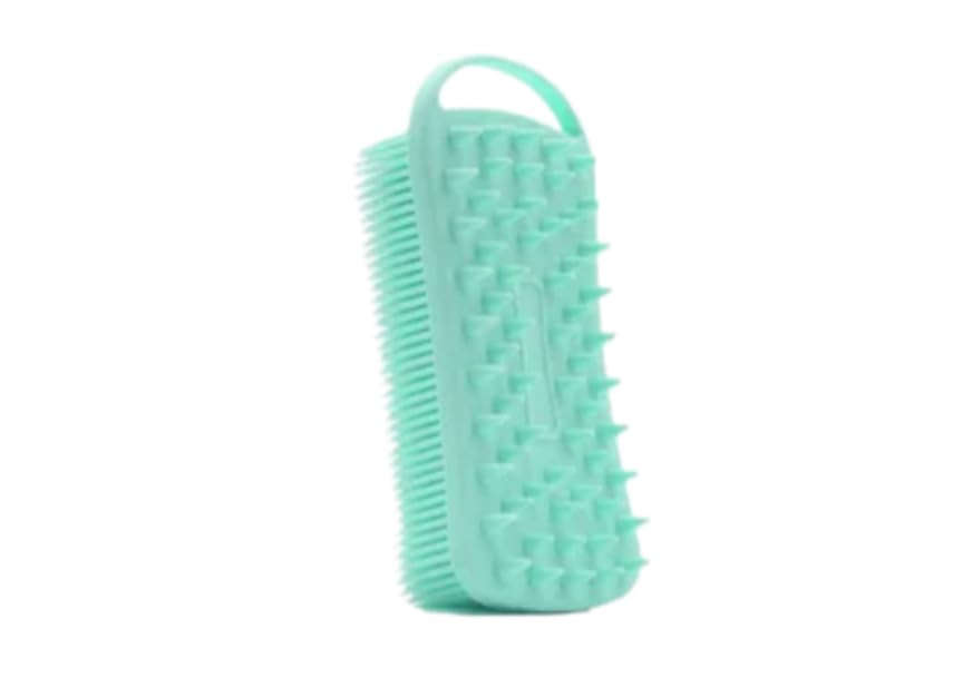 BUFFER® Kendiliğinden Askılı Peeling ve Masaj Etkili Silikon Banyo Vücut Fırçası