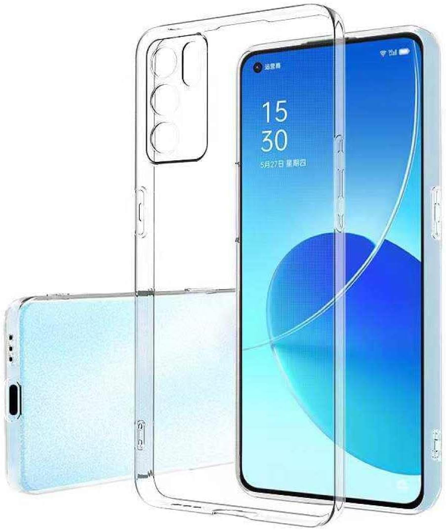 HEARTZ ŞEFFAF TELEFONUNUZUN KENDİ GÜZELLİĞİNİ ÖN PLANA ÇIKARAN TAM KORUMA SAĞLAYAN ESNEYEBİLEN KIRILMAYAN A KALİTE ŞEFFAF TIPALI SİLİKON TELEFON KILIFI OPPO REALME (OPPO A52 - A72 - A92)
