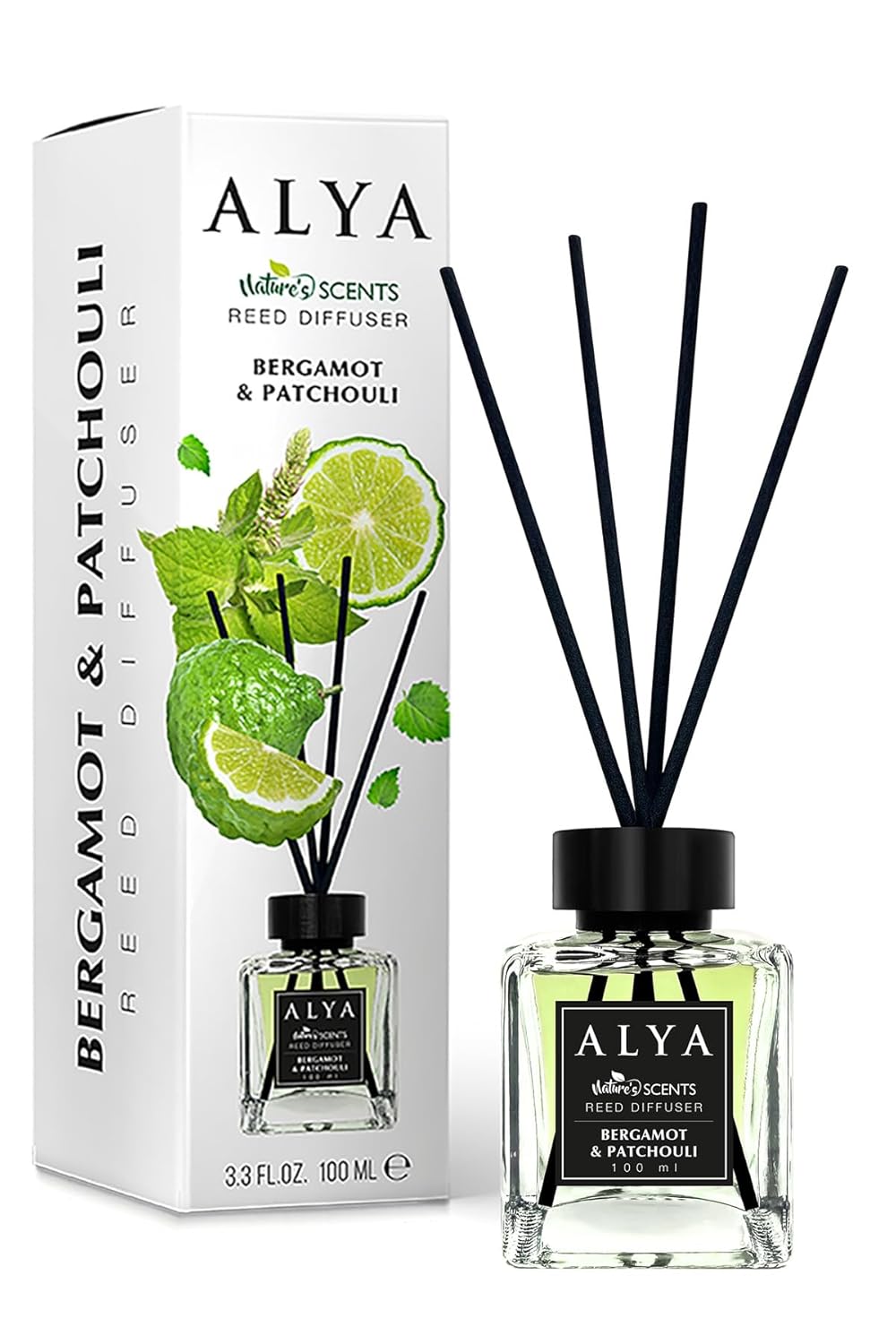 ALYA ALYA Nature's Scents Bergamot & Patchouli Bambu Çubuklu Oda Kokusu - Bergamot & Paçuli Kokusu