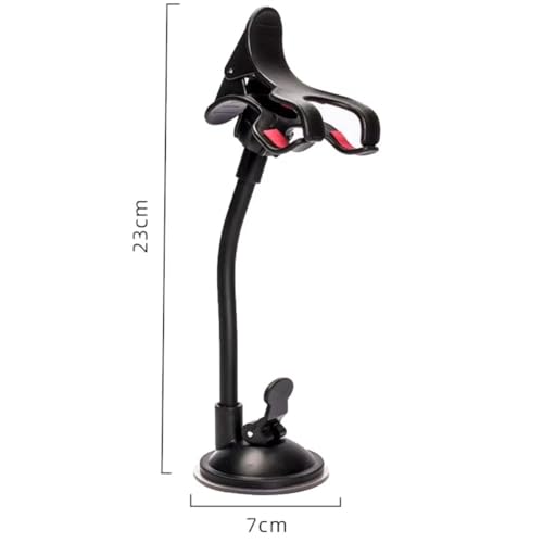 BUFFER® Akrobat Cama Sabitlenen Güçlü Vakumlu 360 Derece Dönen Tüm Modellere Uyan Oto Telefon Tutucu
