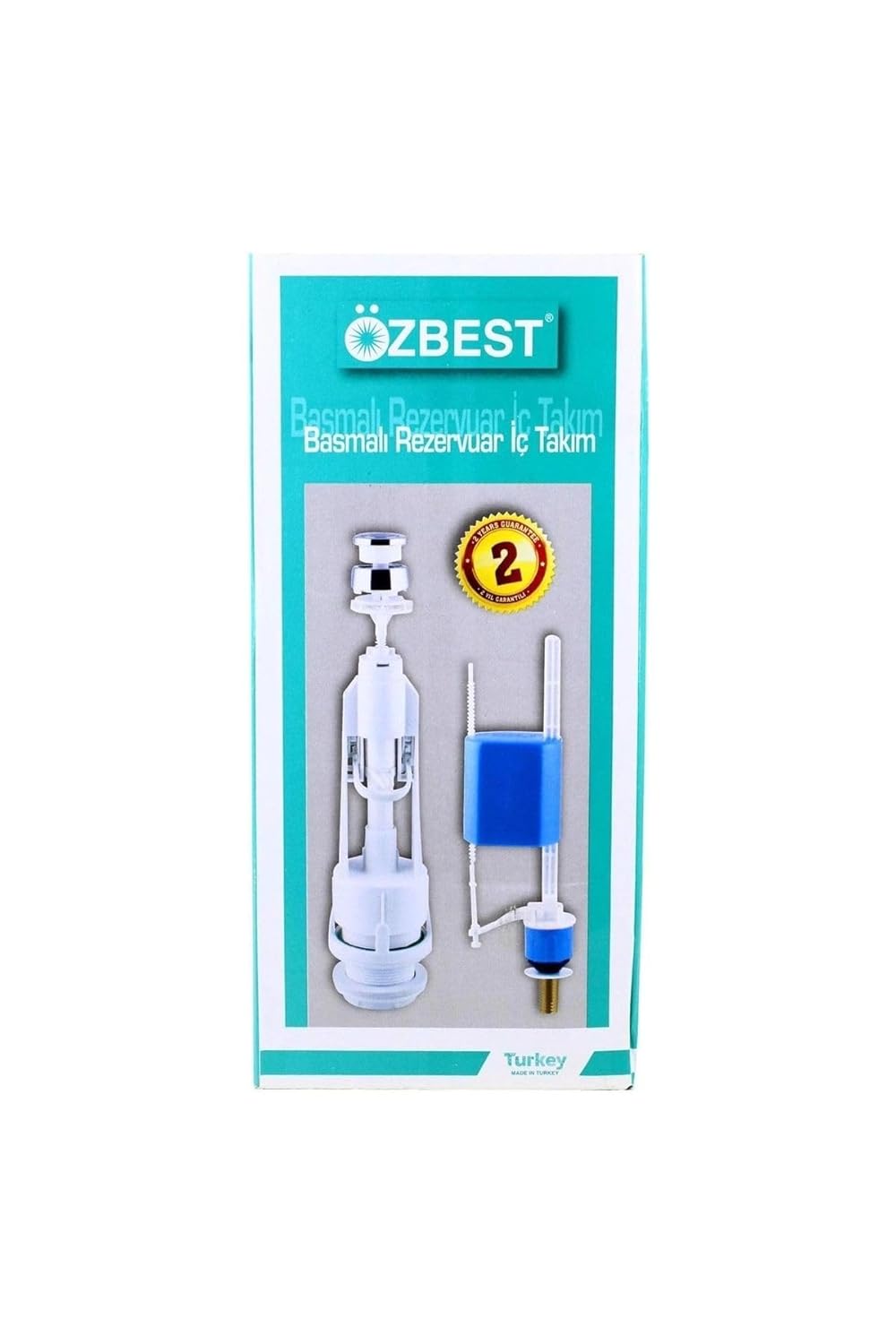 Özbest Su Tasarruflu Basmalı Klozet Rezervuar İç Takımı - Uyumlu ve Dayanıklı