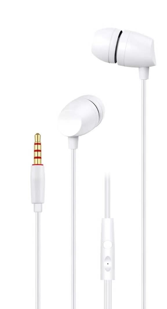 HEARTZ K109 3,5 MM ÇİVİ JACK KABLOLU MİKROFONLU MÜZİK DİNLEYEBİLECEĞİNİZ VE GÖRÜŞME YAPABİLECEĞİNİZ KAMPANYA ÖZEL FİYAT PERFORMANSTA BİR NUMARA TELEFON KULAKLIĞI (BEYAZ)