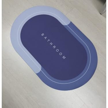 Canelf Süper Su Emici Banyo Paspası, Kaymaz Tabanlı Paspas, Sihirli Banyo Halısı, Banyo Matı