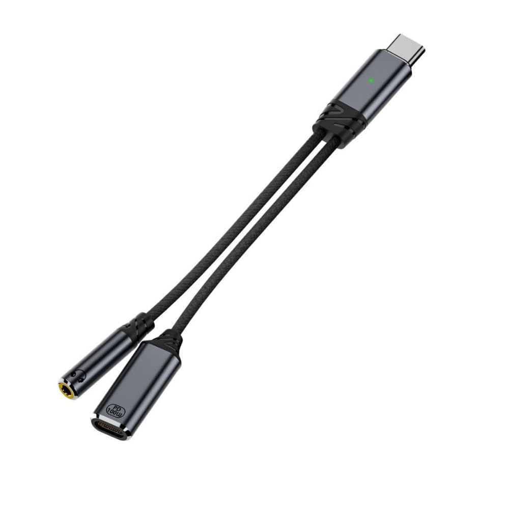 LivX Type C to 2in1 3.5mm & Type-C Çevirici Dönüştürücü Kulaklık ve Hızlı Şarj