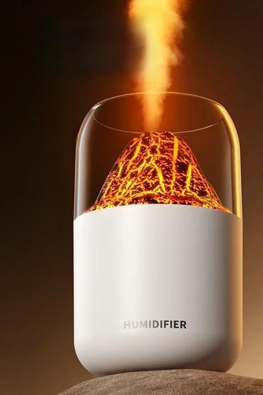 Favors Hava Nemlendirici Rgb Işıklı Dekoratif 300 Ml Ultrasonik Nemlendirici Buhar Makinesi