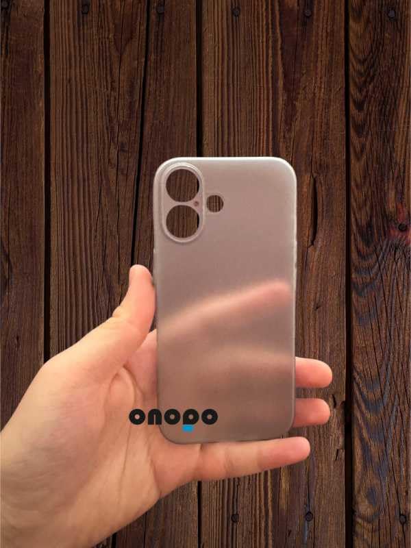 İphone 16 Kamera Korumalı Kılıf (Titanium)