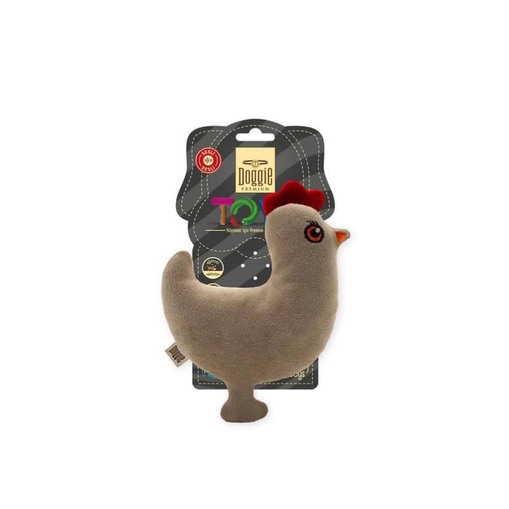 Doggie Köpek Oyuncağı Peluş Tavuk 15 Cm
