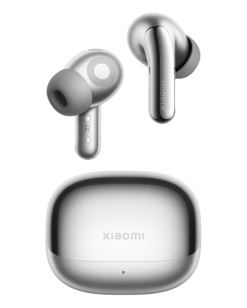 Xiaomi Buds 5 Pro Bluetooth Kulaklık - Hibrit ANC, Yüksek Çözünürlüklü Ses, Çift Cihaz Eşleştirme, 11mm Dinamik Sürücü, Hızlı Şarjlı 38H Pil Ömrü, IP54 - Titanyum